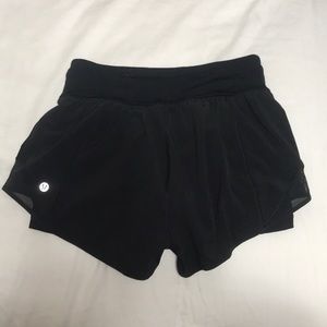 Lululemon running shorts, worn twice!